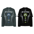 Fashion Personalized Men's Clothing American Retro Top