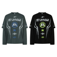 Fashion Personalized Men's Clothing American Retro Top