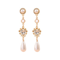 Sweet Temperament Pearl Jeweled Earrings For Women