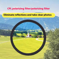 Mobile Phone Polarized Lens Special Photography Filter Photo HD Auxiliary Shooting