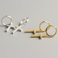 European And American Trendy Cross Ear Clips