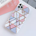 Geometric mosaic phone case