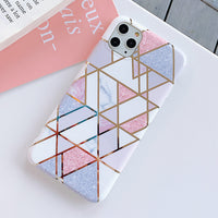 Geometric mosaic phone case