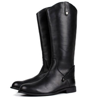 Long cowhide male Martin boots