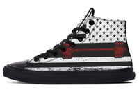High Top Canvas Shoes For Printing Lovers