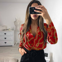 Deep V-neck sexy jumpsuit