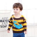 Children's striped sweater