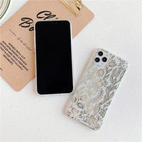Leaf flower phone case