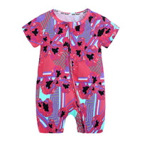 Summer round neck jumpsuit