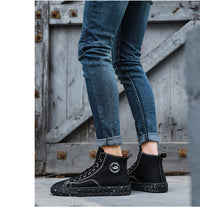 High-top canvas shoes sports casual sneakers