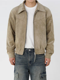 Fashion Retro Short Jacket Men's Top