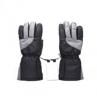 Usb electric five-finger ski gloves