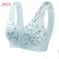 Bra Without Steel Ring Front Button Vest