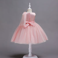 Bow mesh dress