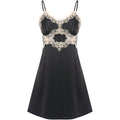 Summer female ice silk nightdress