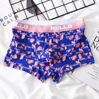 Thin Men's Printed Slim-fit Breathable Underwear