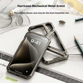 Men's Titanium Alloy Metal Drop-resistant Hollow Heat Dissipation Phone Case