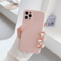 New plush soft shell mobile phone case Lens package