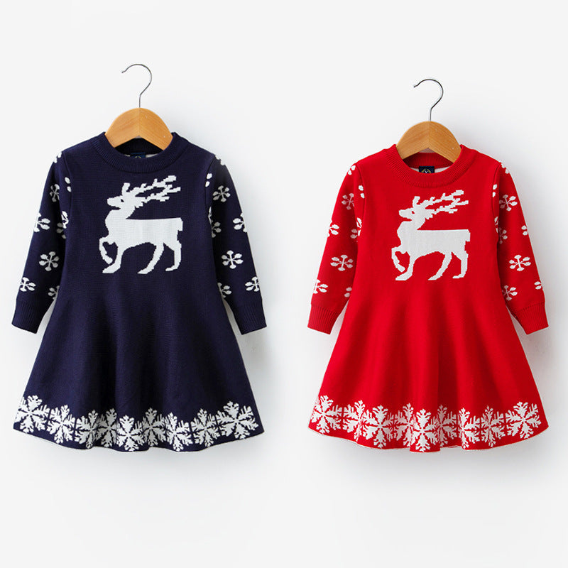 Long Sleeve Princess Dress Christmas Dress