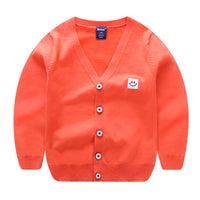 Boys Thin Striped Cardigan