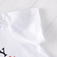 Three-piece short sleeve colorful stretch turban