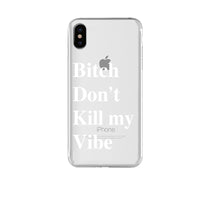 Compatible with Apple , Text transparent phone case