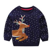 Children's printed sweater