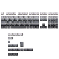Polar Day Gradient Engraved Luminous Machinery Key Cap