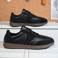German Training Shoes Soft-soled Shoes Flat-heeled Low-top Lace-up White Shoes