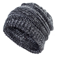 Personalized Women's Ponytail Knitted Wool Hat