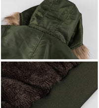 3D Plus Velvet Thick Winter Coat Coat Military Wear Tide Coat