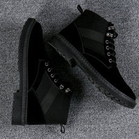 High-top Martin boots