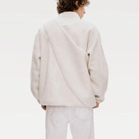 Womens Thickened Color-Block Casual Sweatshirt
