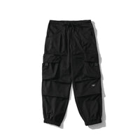 Multi-pocket drawstring overalls