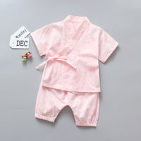 Cotton kimono short-sleeved comfortable home wear pajamas