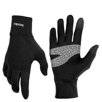 Silicone non-slip touch screen gloves