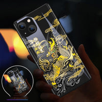 Chaopai intelligent voice-activated shiny mobile phone case