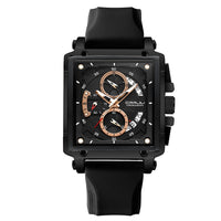 Simple Business Tape Mens Calendar Watch