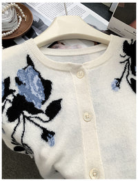 Women's Simple Casual Printed Sweater