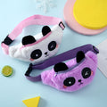 Panda Cartoon Cute Plush Belt Bag