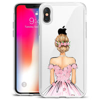Compatible with Apple , Fashion girl phone case