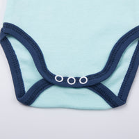 Embroidered Cotton Children's Triangle Romper 5 Pieces