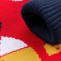 Double layer sweater cotton warm sweater