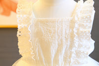 Super fairy dark flower dress princess dress