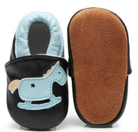 Anti-skid sheepskin shoes for infants with soft soles
