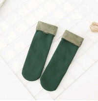 Plus velvet thick snow day warm floor socks autumn and winter in the tube home socks men socks couple socks