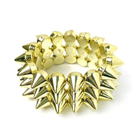 Punk-studded Niche-design Vintage Fashion Wide Bracelet