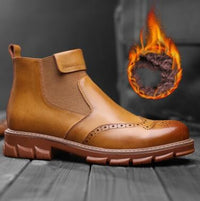 Men's casual warm cotton boots