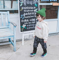 Boys plus velvet sweater 1-3 years old tide 2 thick baby autumn clothes male children's shirt male baby hooded children autumn and winter
