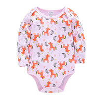 Long sleeve casual baby romper